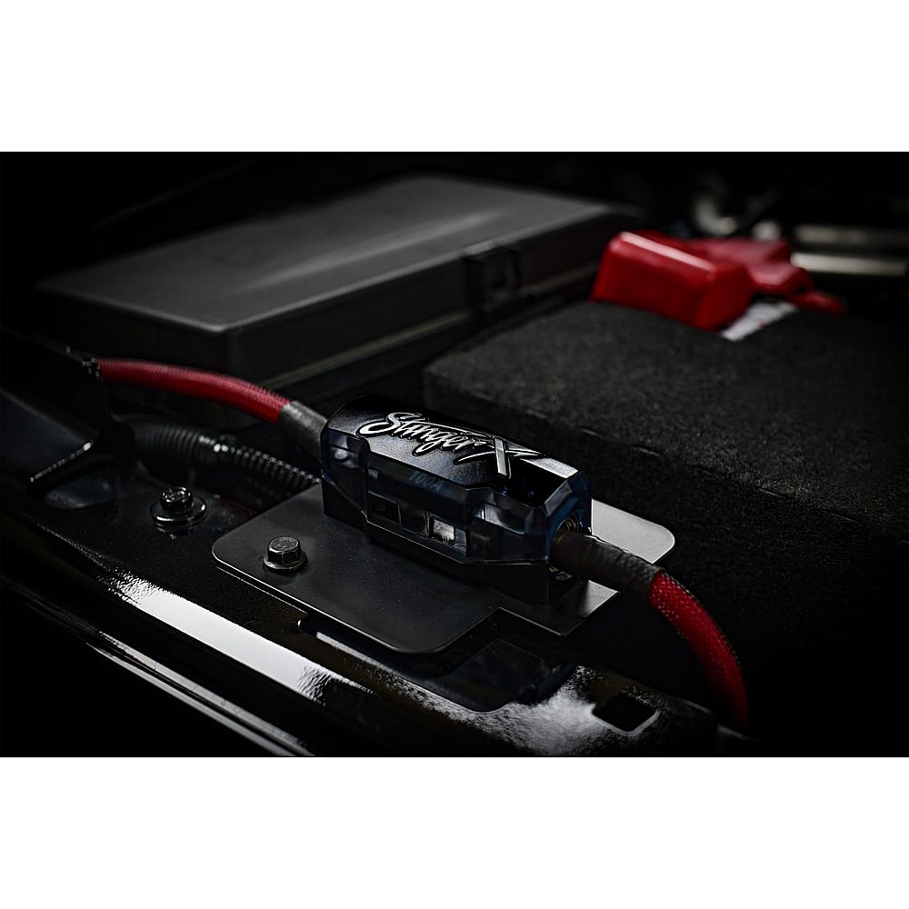 Alt View 15. Stinger - 2-Channel 8GA Under-Seat Amplifier Wiring Kit for Select Jeep Wrangler and Gladiator Vehicles - Multi.