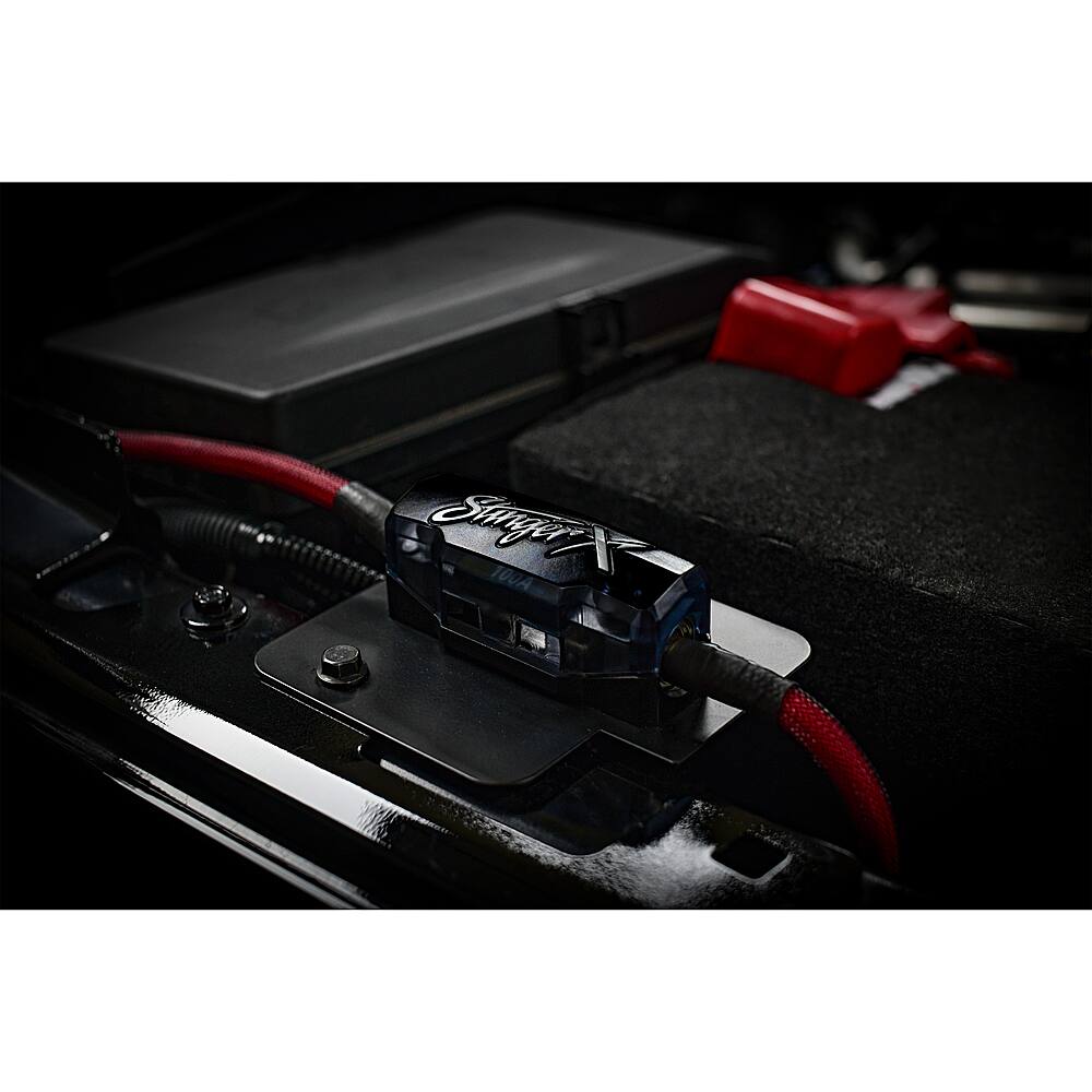 Alt View 15. Stinger - 2-Channel 8GA Under-Seat Amplifier Wiring Kit for Select Jeep Wrangler and Gladiator Vehicles - Multi.