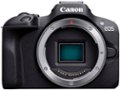 Canon EOS R100 Two Zoom Lens Kit 24.1-megapixel APS-C mirrorless camera  with Wi-Fi®, Bluetooth®, and 18-45mm and 55-210mm zoom lenses at Crutchfield