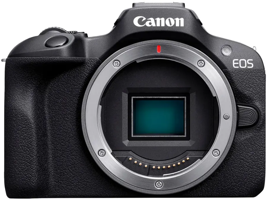 Canon EOS R100 4K Video Mirrorless Camera with RF S18 45mm f/4.5 6.3 IS ...