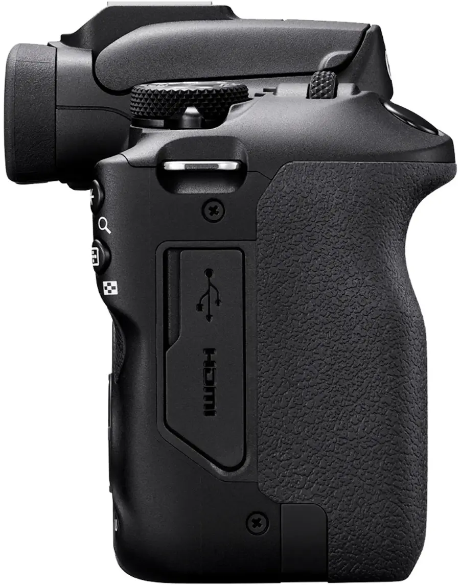 Alt View 19. Canon - EOS R100 4K Video Mirrorless Camera with RF-S 18-45mm f/4.5-6.3 IS STM Lens - Black.