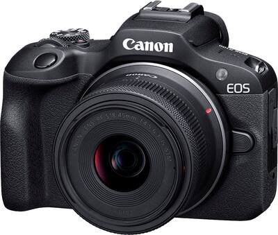Canon EOS R100 4K Video Mirrorless Camera with RF S18 45mm f/4.5 Canon EOS R100 4K Video Mirrorless Camera with RF S18 45mm f/4.5