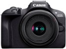Canon - EOS R100 4K Video Mirrorless Camera 2 Lens Kit with RF-S 18-45mm and RF-S 55-210mm Lenses - Black