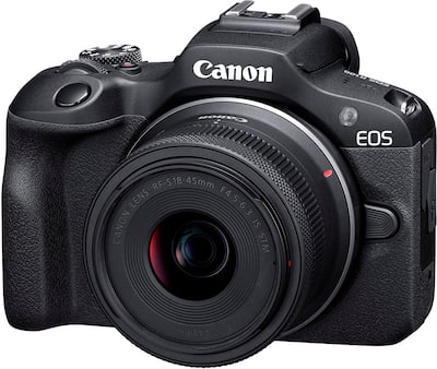 Canon EOS R100 4K Video Mirrorless Camera Double Zoom Lens Kit Canon EOS R100 4K Video Mirrorless Camera Double Zoom Lens Kit