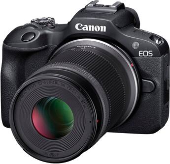 Canon EOS R100 4K Video Mirrorless Camera 2 Lens Kit with RF S18 Canon EOS R100 4K Video Mirrorless Camera 2 Lens Kit with RF S18