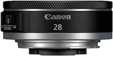 Front. Canon - RF28mm F2.8 STM Wide-Angle Prime Lens for EOS R-Series Cameras - Black.