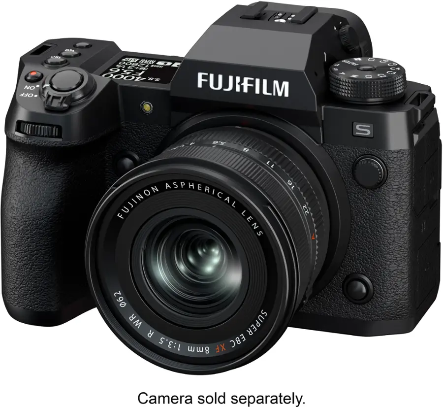 Alt View 13. Fujifilm - FUJINON XF8mm F3.5 Standard Prime Lens X-Mount - Black.