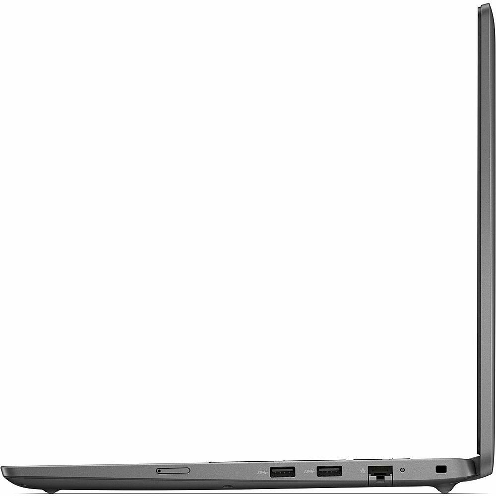Left View: Dell - Latitude 14" Laptop - Intel Core i7 with 16GB Memory - 256 GB SSD - Titan Gray