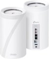 Angle. TP-Link - Deco BE22000 Tri-Band Mesh Wi-Fi 7 System (2-Pack) - White.