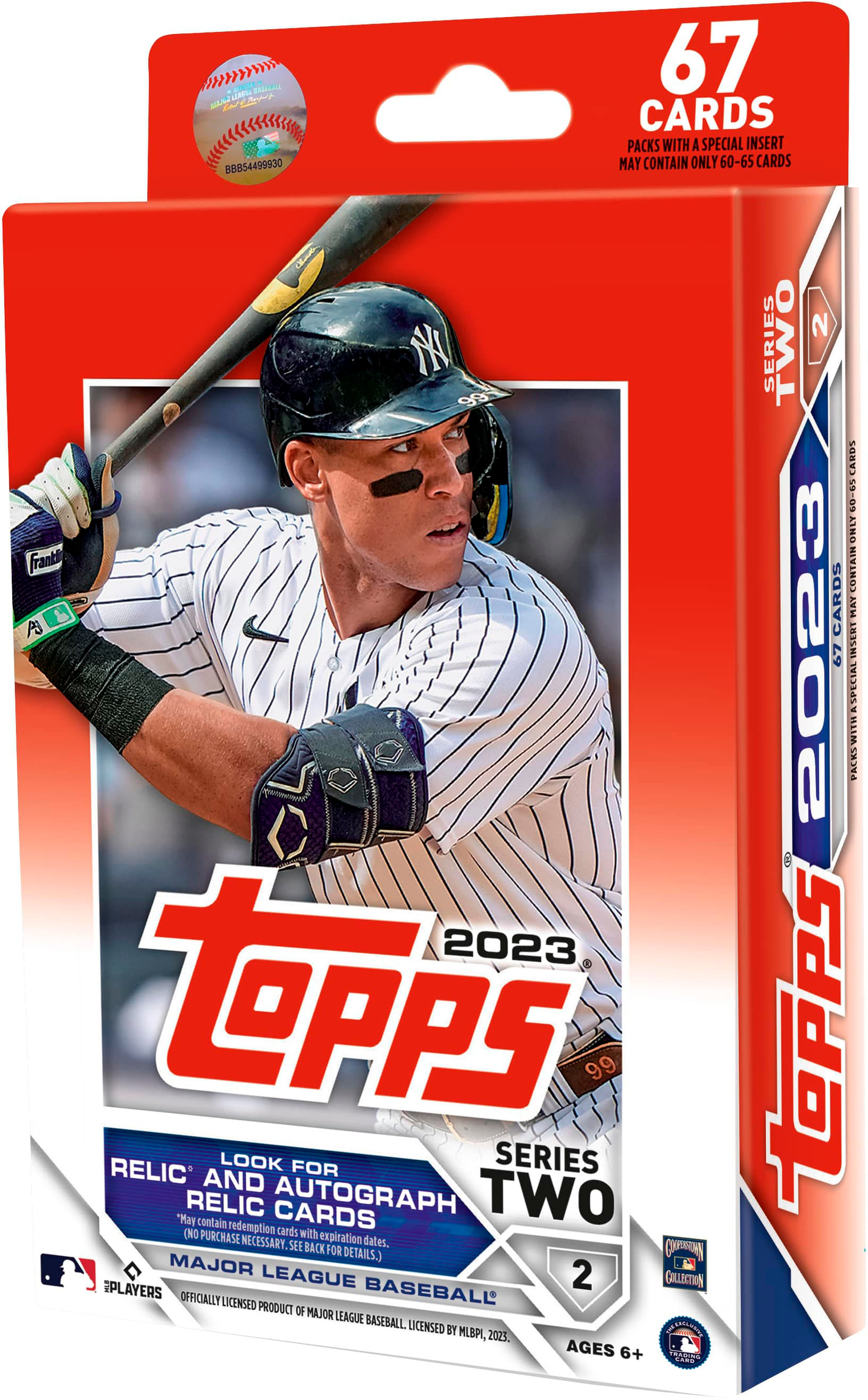 Topps 2023 Series 2 Baseball Hanger Box SP-T23BB2HB - Best Buy