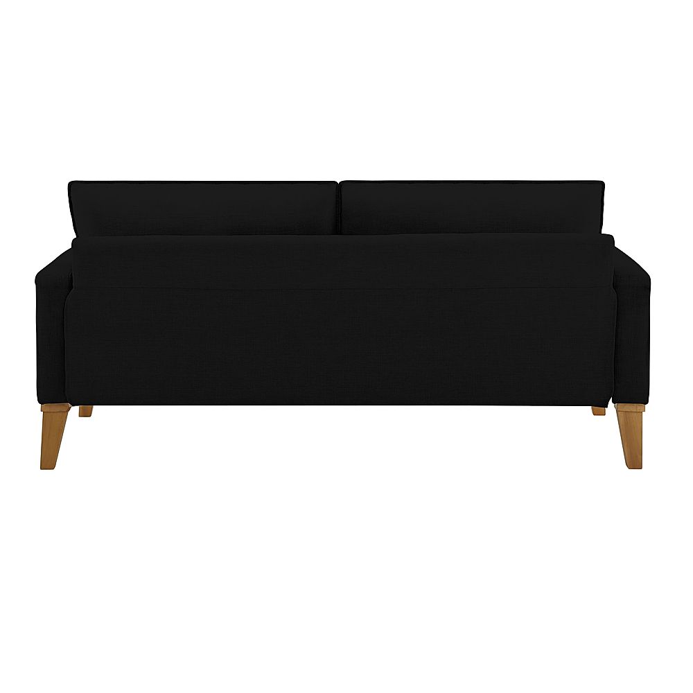 Left View: Lifestyle Solutions - Tucker Sofa - Black