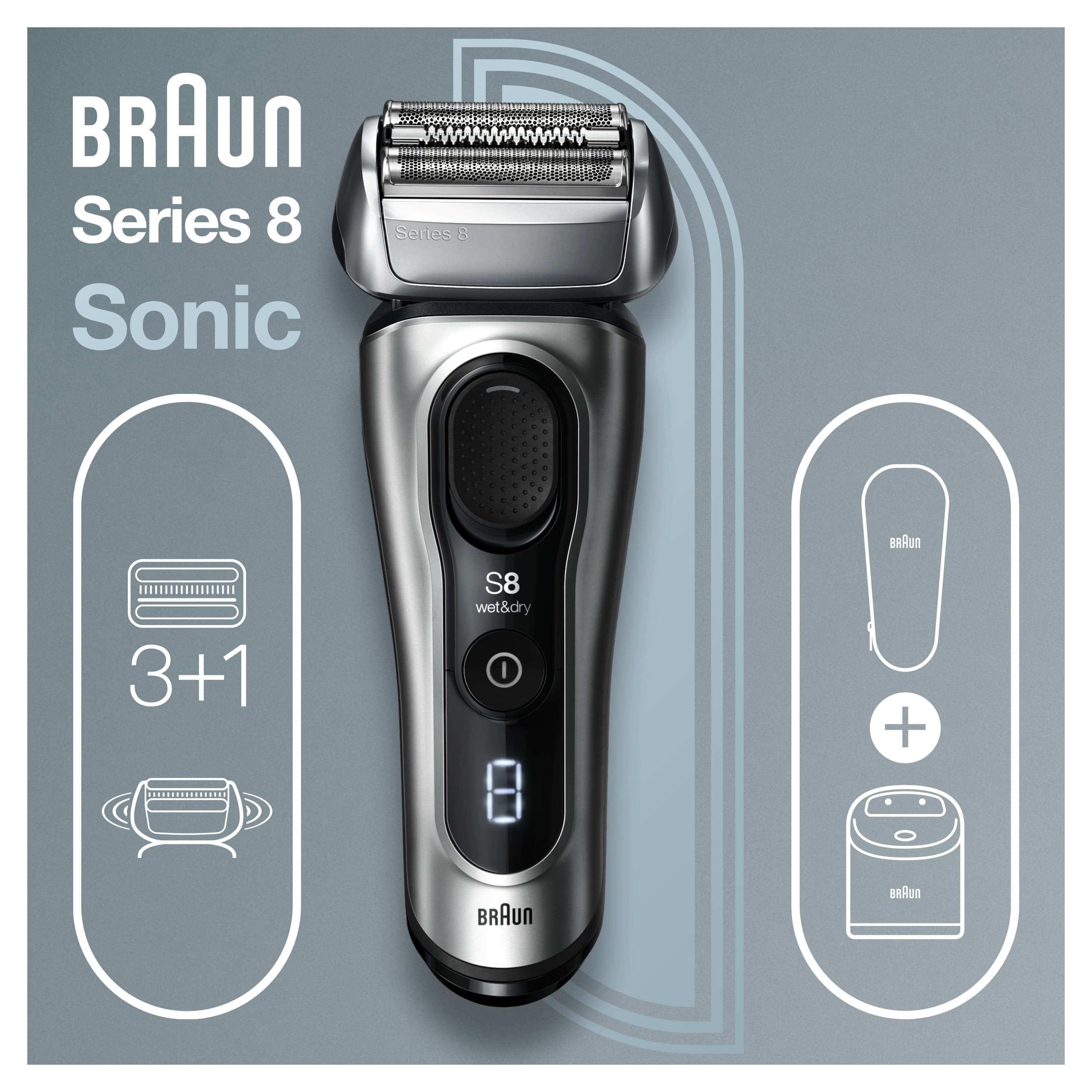 Braun Series 8 Sonic Electric Shaver