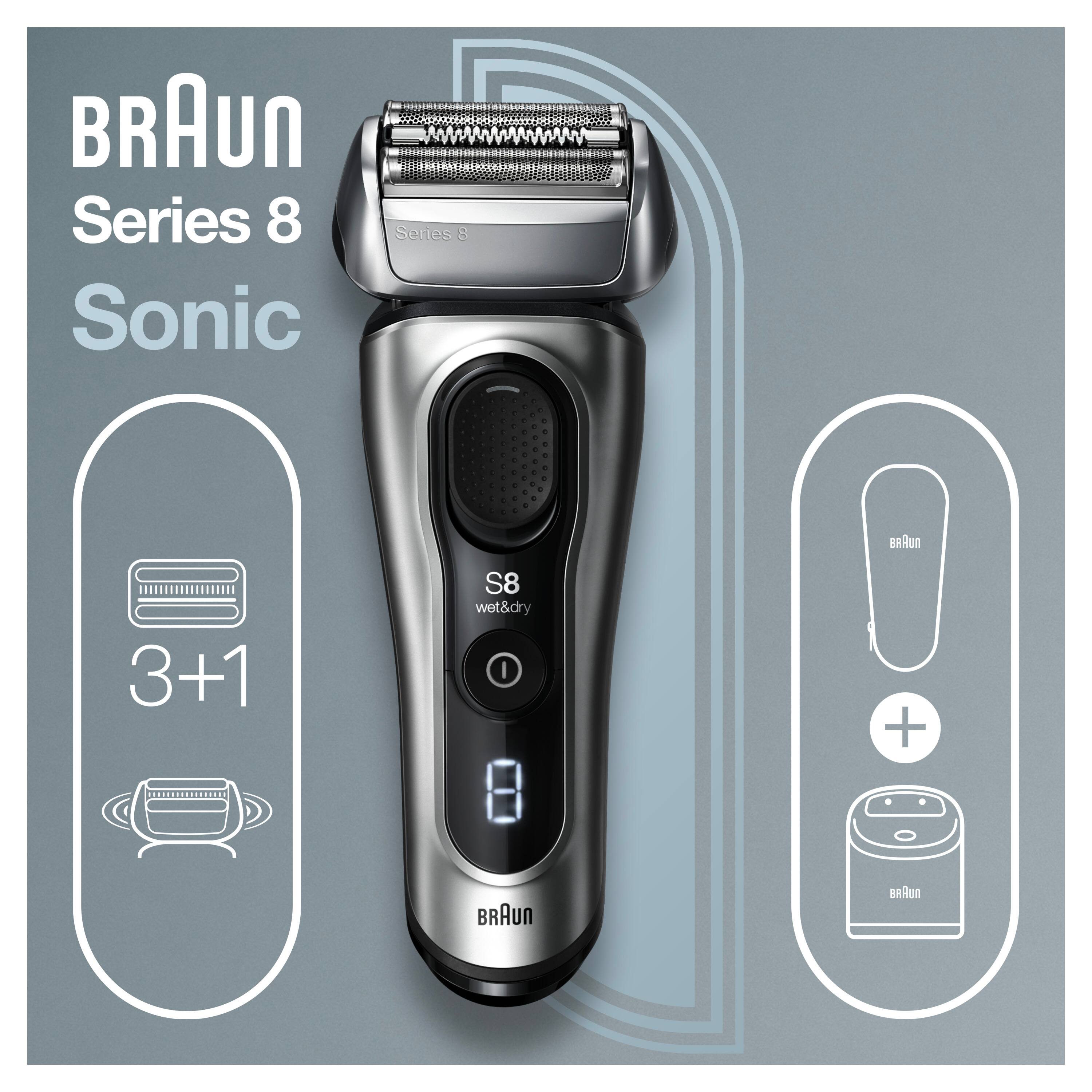Braun Series 8 Sonic Electric Shaver
