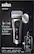 Alt View 12. Braun - Series 8 Rechargeable Wet/Dry Electric Shaver 8457cc with Precision Trimmer - Smart Clean Center - Silver.