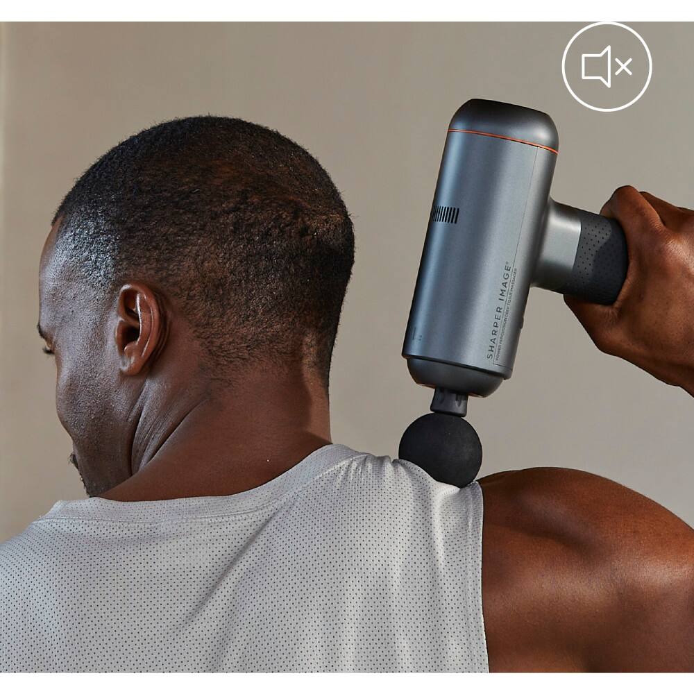 Alt View 12. Sharper Image - Powerboost Deep Tissue Massager - Black.