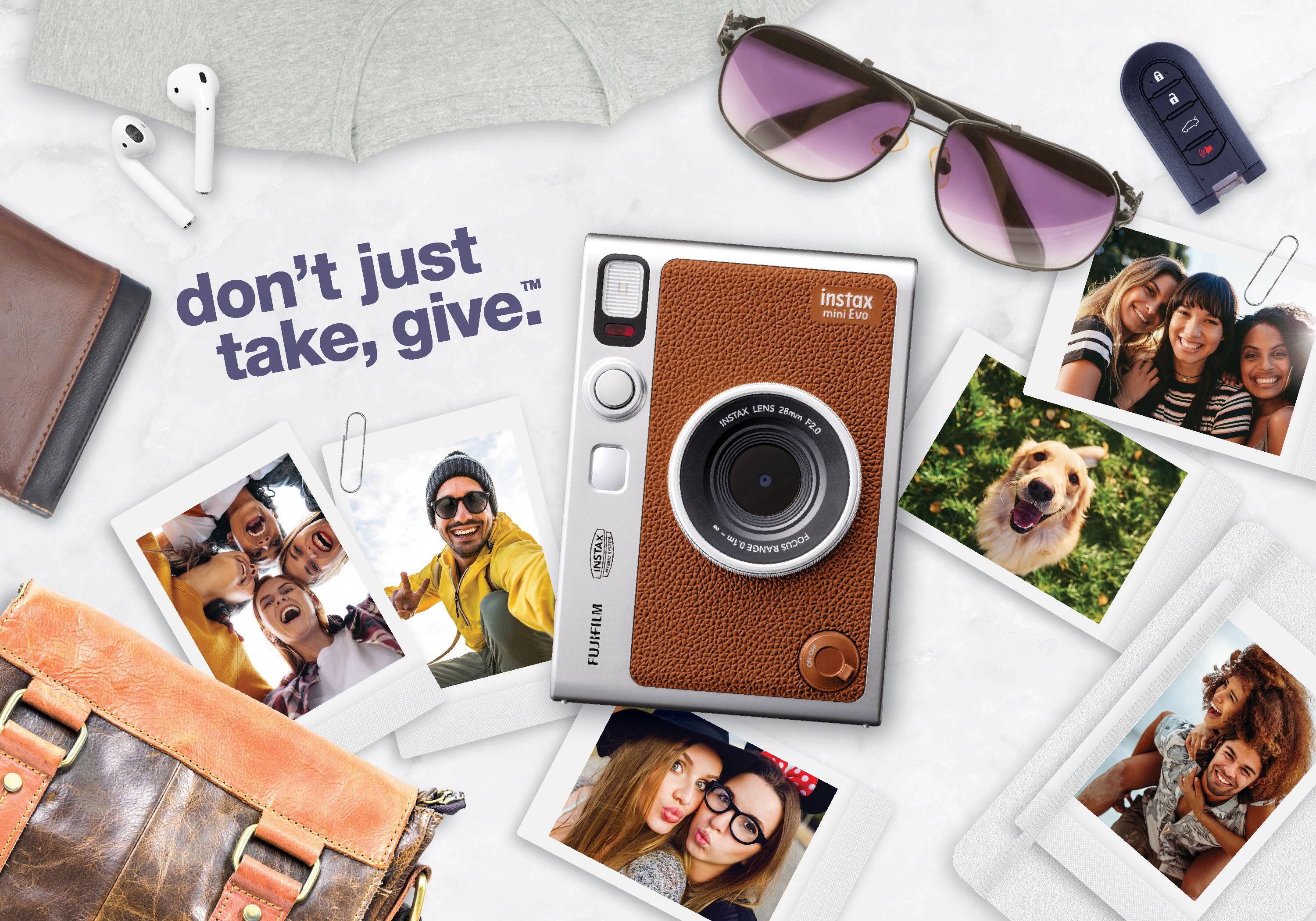 Alt View 17. Fujifilm - INSTAX MINI Evo Instant Film Camera - Brown.