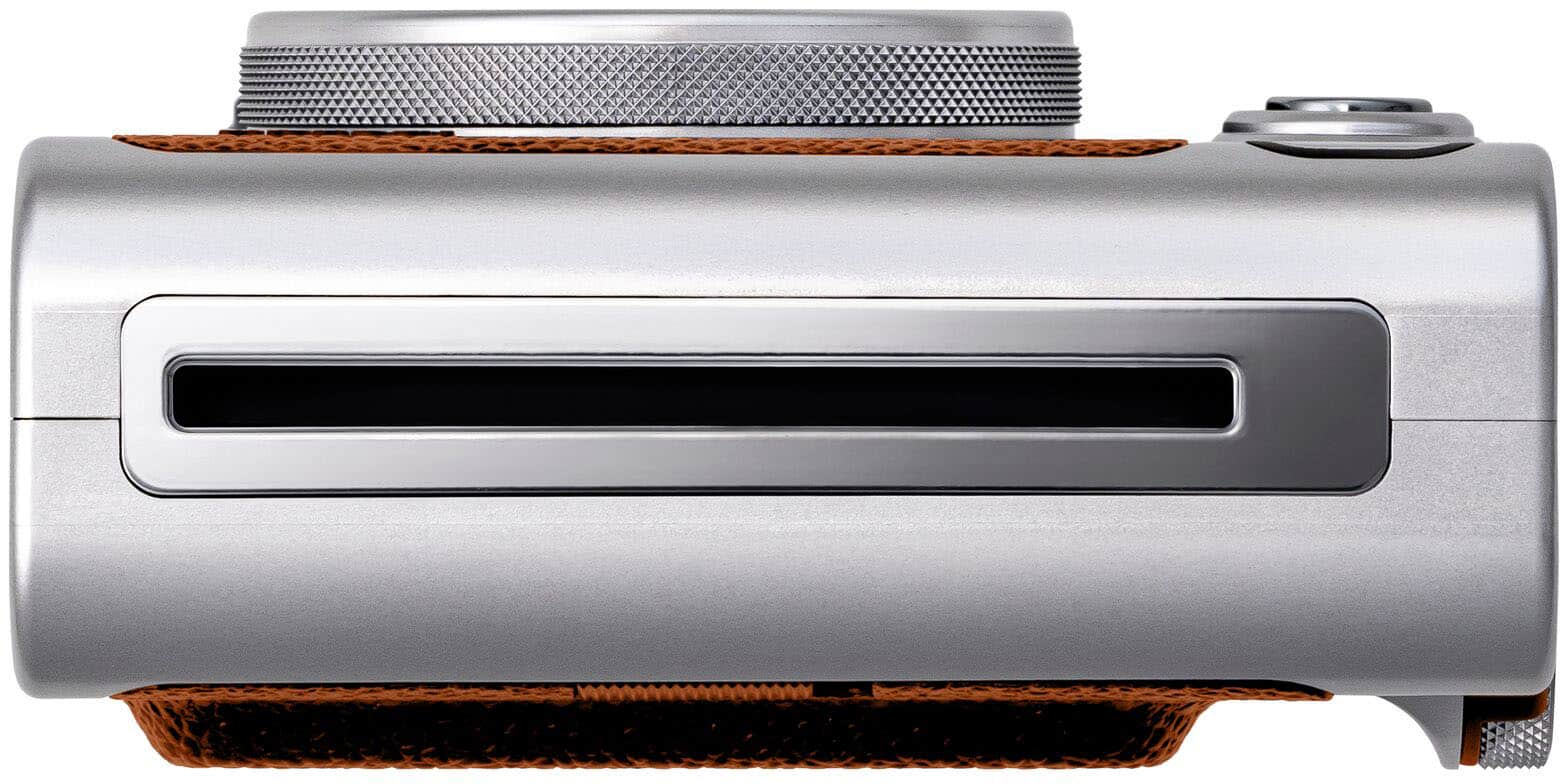 Left. Fujifilm - INSTAX MINI Evo Instant Film Camera - Brown.