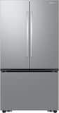 Samsung - 36 in. Wide 32 cu. ft. 3-Door French Door Smart Refrigerator with Dual Auto Ice Maker - Stainless Steel