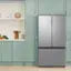 Alt View 11. Samsung - 32 cu. ft. 3-Door French Door Smart Refrigerator with Dual Auto Ice Maker - Fingerprint Resistant Stainless Steel.