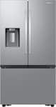 Samsung - 31 cu. ft. 3-Door French Door Smart Refrigerator with Four Types of Ice - Stainless Steel