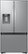 Front. Samsung - 31 cu. ft. 3-Door French Door Smart Refrigerator with Four Types of Ice - Stainless Steel.