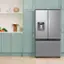 Alt View 11. Samsung - 31 cu. ft. 3-Door French Door Smart Refrigerator with Four Types of Ice - Stainless Steel.