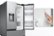 Alt View 21. Samsung - 31 cu. ft. 3-Door French Door Smart Refrigerator with Four Types of Ice - Stainless Steel.