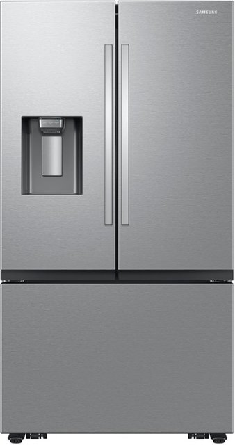 Samsung 26 cu. ft. French Door Counter Depth Smart Refrigerator with ...