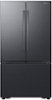 Samsung - 32 cu. ft. 3-Door French Door Smart Refrigerator with Dual Auto Ice Maker - Matte Black