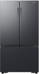 Samsung - 32 cu. ft. 3-Door French Door Smart Refrigerator with Dual Auto Ice Maker - Front_Zoom
