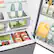 Alt View 14. Samsung - 27 cu. ft. French Door Counter Depth Smart Refrigerator with Dual Auto Ice Maker - Stainless Steel.