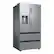 Alt View 12. Samsung - 25 cu. ft. 4-Door French Door Counter Depth Smart Refrigerator with Four Types of Ice - Fingerprint Resistant Stainless Steel.