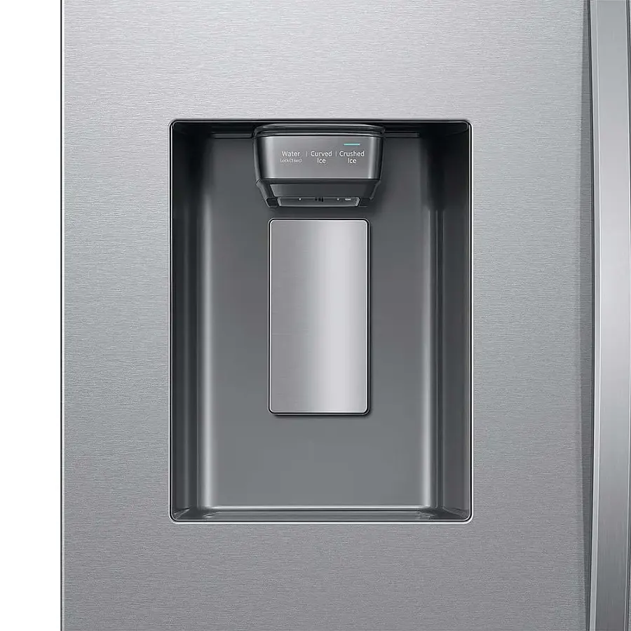 Samsung 25 cu. ft. 4 Door French Door Counter Depth Smart Refrigerator ...