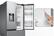 Alt View 21. Samsung - 25 cu. ft. 4-Door French Door Counter Depth Smart Refrigerator with Four Types of Ice - Fingerprint Resistant Stainless Steel.