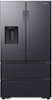 Samsung - 30 cu. ft. 4-Door French Door Smart Refrigerator with Four Types of Ice - Fingerprint Resistant Matte Black Steel