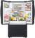 Alt View 14. Samsung - 30 cu. ft. 4-Door French Door Smart Refrigerator with Four Types of Ice - Fingerprint Resistant Matte Black Steel.