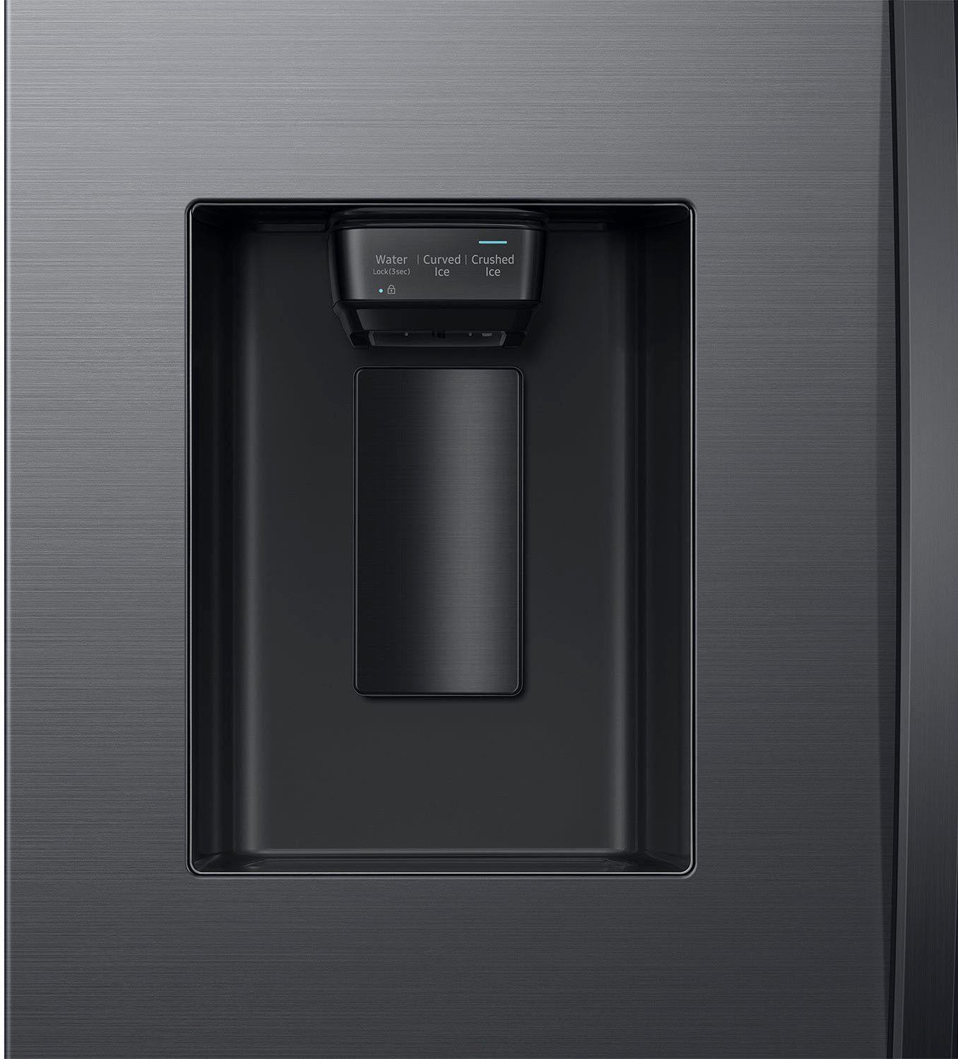 Samsung 30 cu. ft. 4-Door French Door Smart Refrigerator with Four Types of  Ice Fingerprint Resistant Matte Black Steel RF31CG7400MT/AA - Best Buy