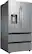 Alt View 12. Samsung - 30 cu. ft. 4-Door French Door Smart Refrigerator with Four Types of Ice - Stainless Steel.