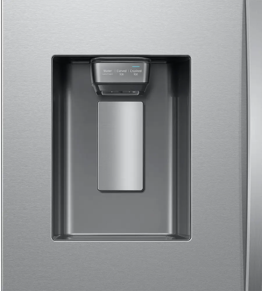Alt View 15. Samsung - 30 cu. ft. 4-Door French Door Smart Refrigerator with Four Types of Ice - Stainless Steel.