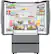 Alt View 14. Samsung - 31 cu. ft. 4-Door French Door Smart Refrigerator with Dual Auto Ice Maker - Stainless Steel.
