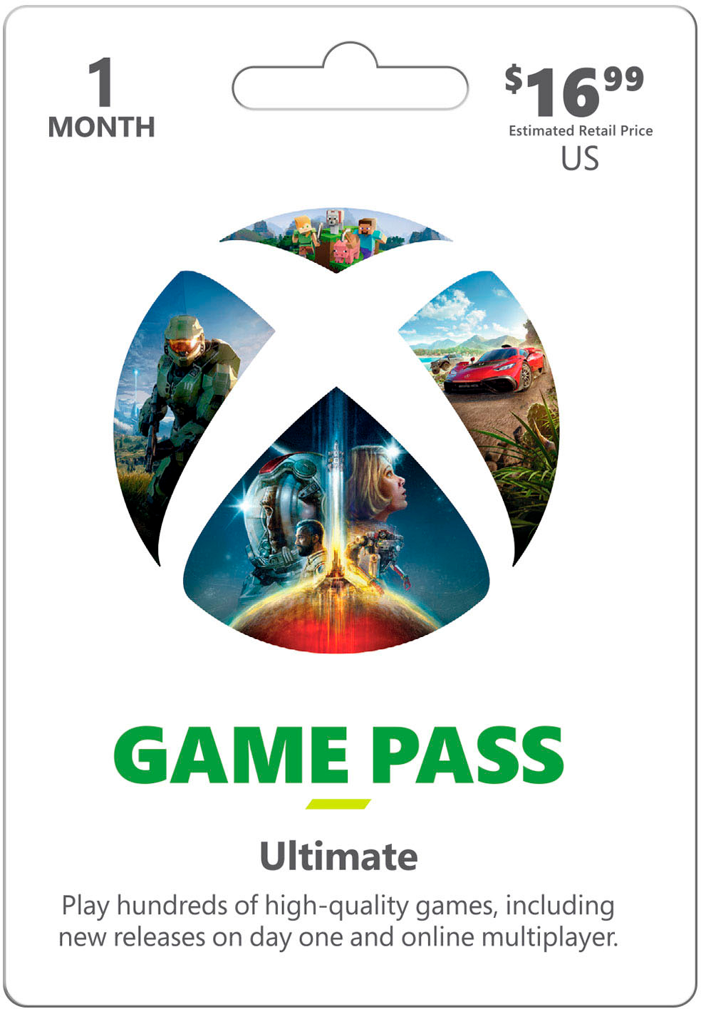 Microsoft Xbox Game Pass Ultimate – 1-Month Membership XBOX VGC Ult Game  Pass 1M - Best Buy
