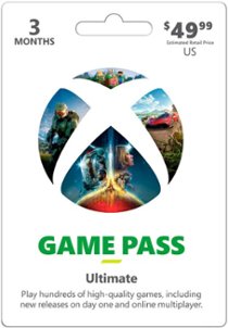 Microsoft - Xbox Game Pass Ultimate – 3-Month Membership