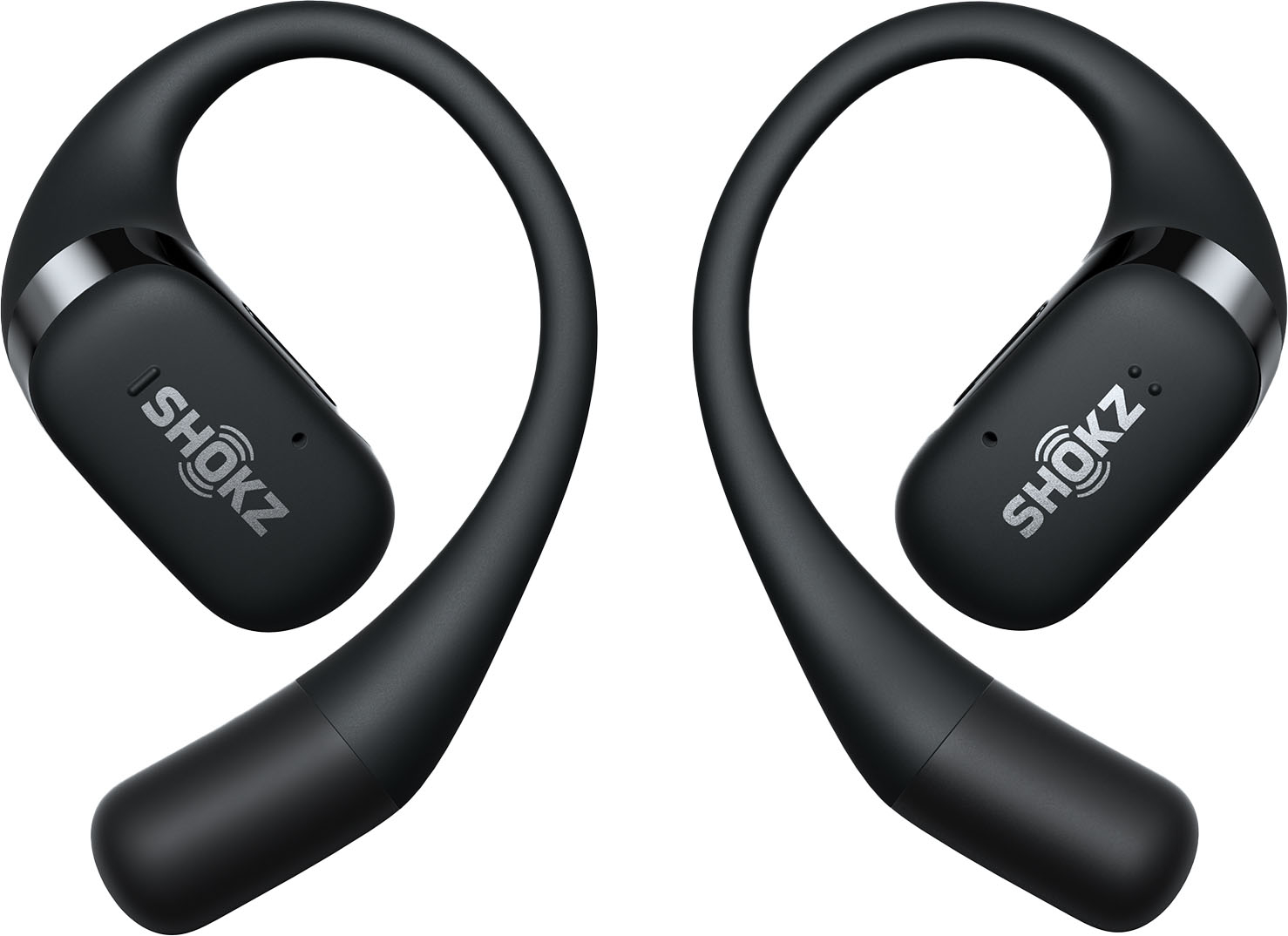 Shokz OpenFit Open-Ear True Wireless Earbuds Black T910-ST-BK-US 