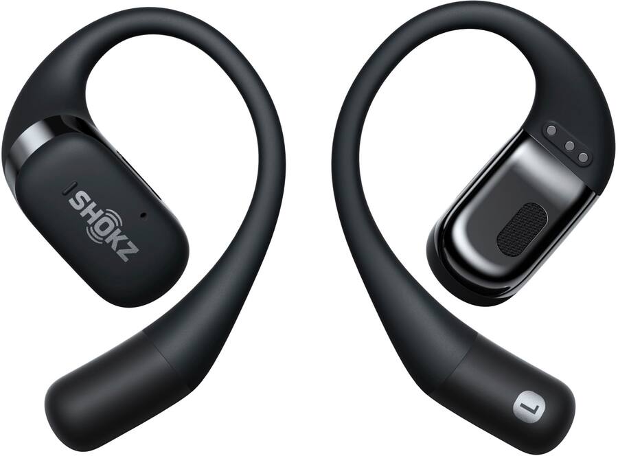 Shokz OpenFit Open Ear True Wireless Earbuds Black T910-ST-BK-US Shokz OpenFit Open Ear True Wireless Earbuds Black T910-ST-BK-US