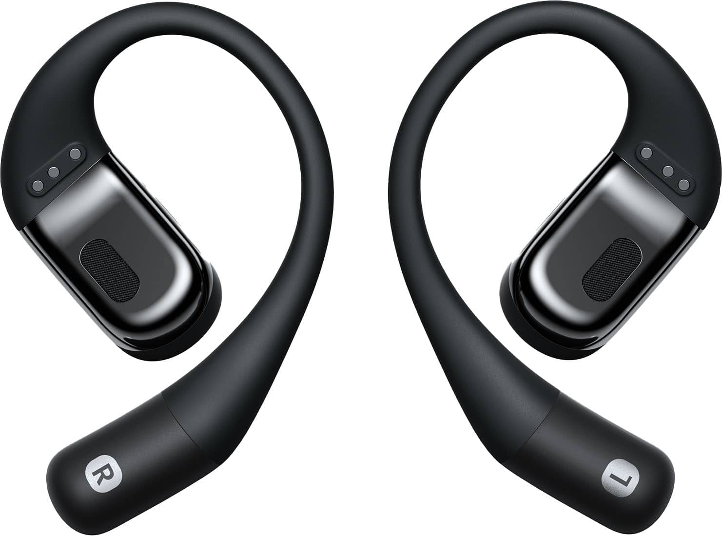 Auriculares deportivos inalámbricos Shokz OpenFit, negros para