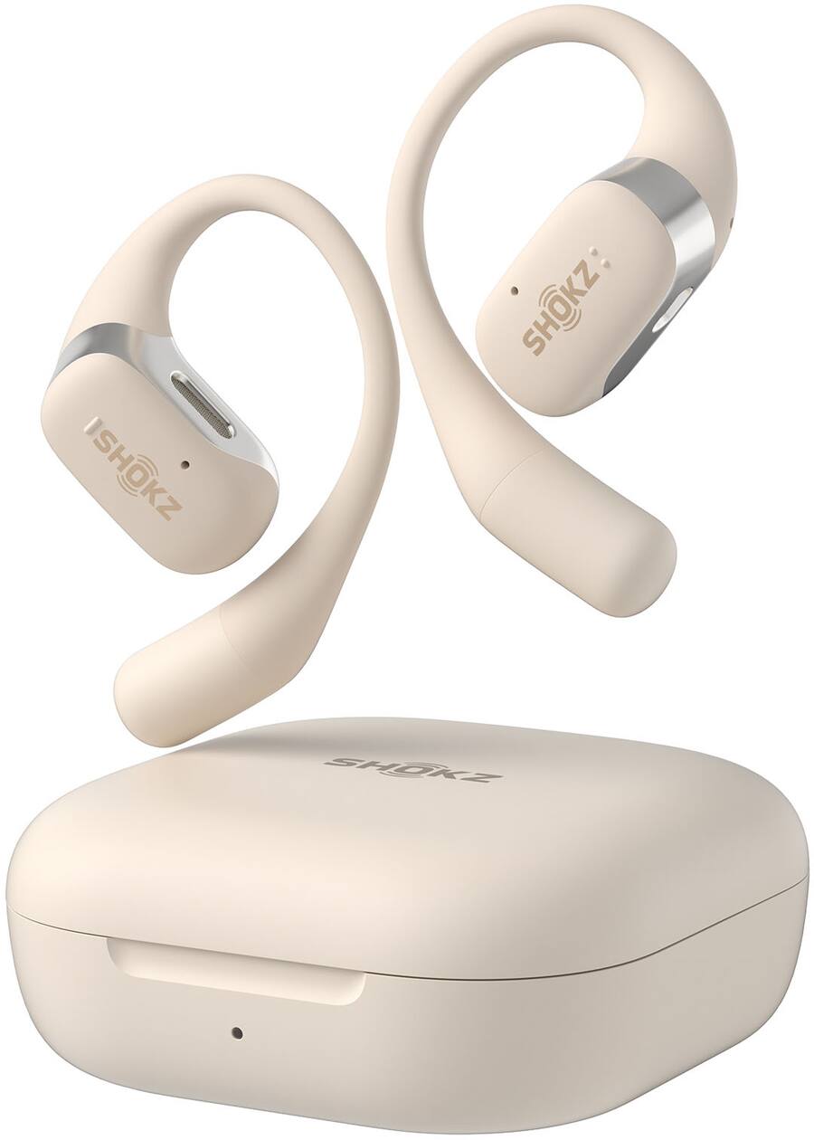 Shokz OpenFit Open Ear True Wireless Earbuds Beige T910-ST Shokz OpenFit Open Ear True Wireless Earbuds Beige T910-ST