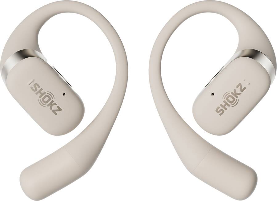 Shokz OpenFit Open Ear True Wireless Earbuds Beige T910-ST Shokz OpenFit Open Ear True Wireless Earbuds Beige T910-ST
