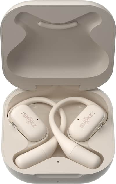 Shokz OpenFit Open Ear True Wireless Earbuds Beige T910-ST-BG-US Shokz OpenFit Open Ear True Wireless Earbuds Beige T910-ST-BG-US
