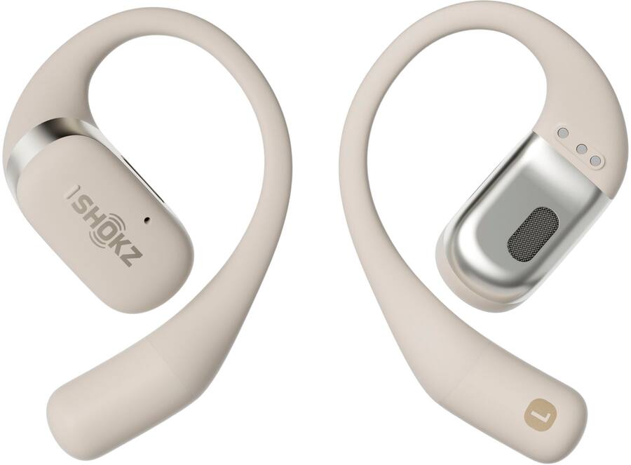 SHOKZ OPENFIT 完全ワイヤレスイヤホン T910 BEIGE Shokz OpenFit Open Ear True Wireless Earbuds Beige T910-ST