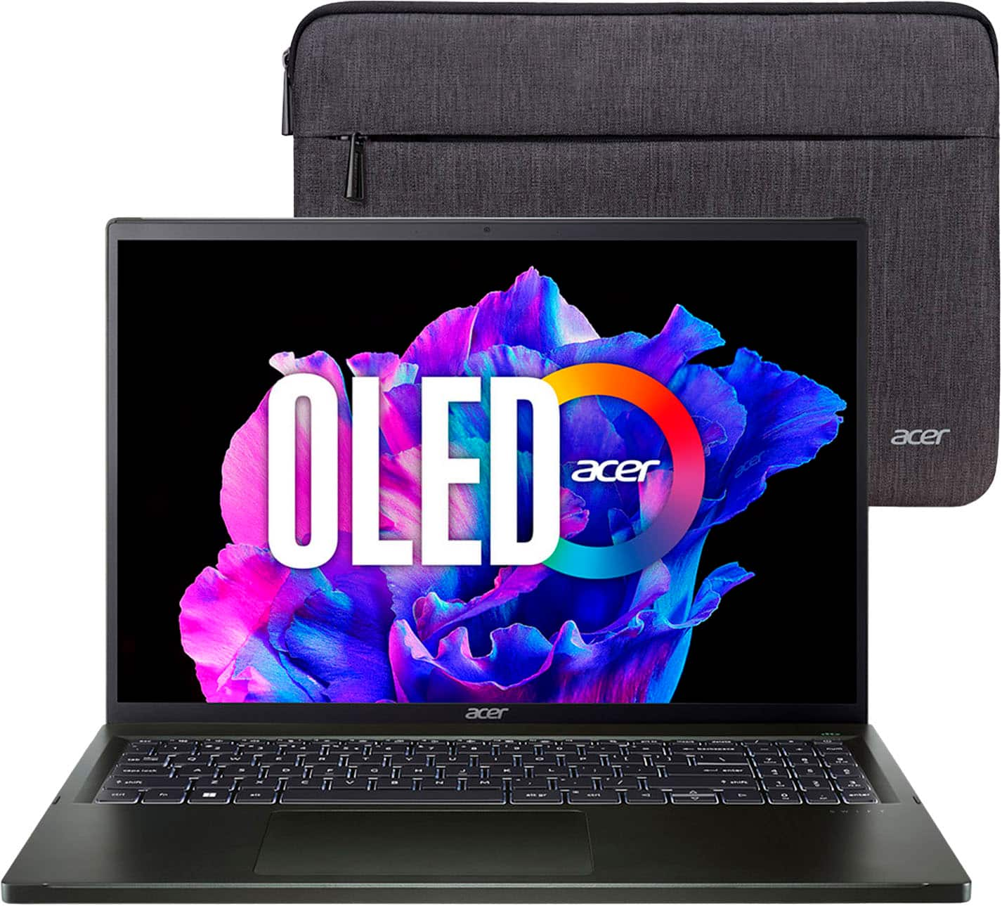 Acer Swift Edge 16 16 3.2K 120Hz OLED Laptop – AMD Ryzen 7 7840U with 16GB  LPDDR5 memory– 1TB PCIe Gen 4 SSD Olivine Black SFE16-43-R98R - Best Buy